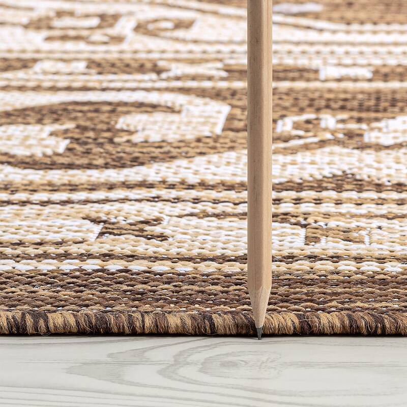 Exo Coastal Oriental Indoor/Outdoor Area Rug