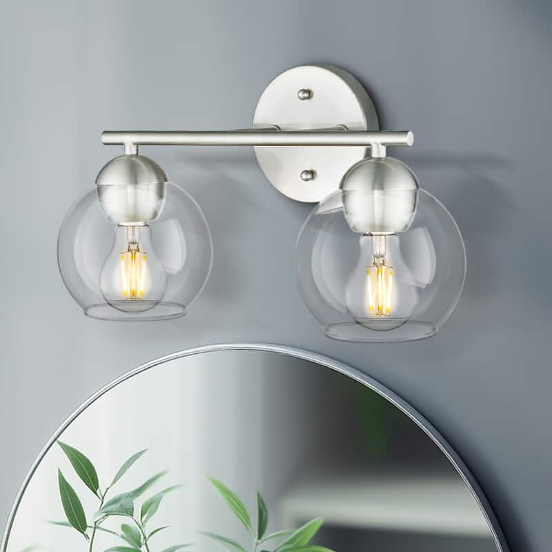 Globe Bathroom Vanity Light Bathroom Over Sink Lighting