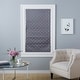 preview thumbnail 3 of 3, ATI Home Montague Trellis Total Blackout Roman Shade.