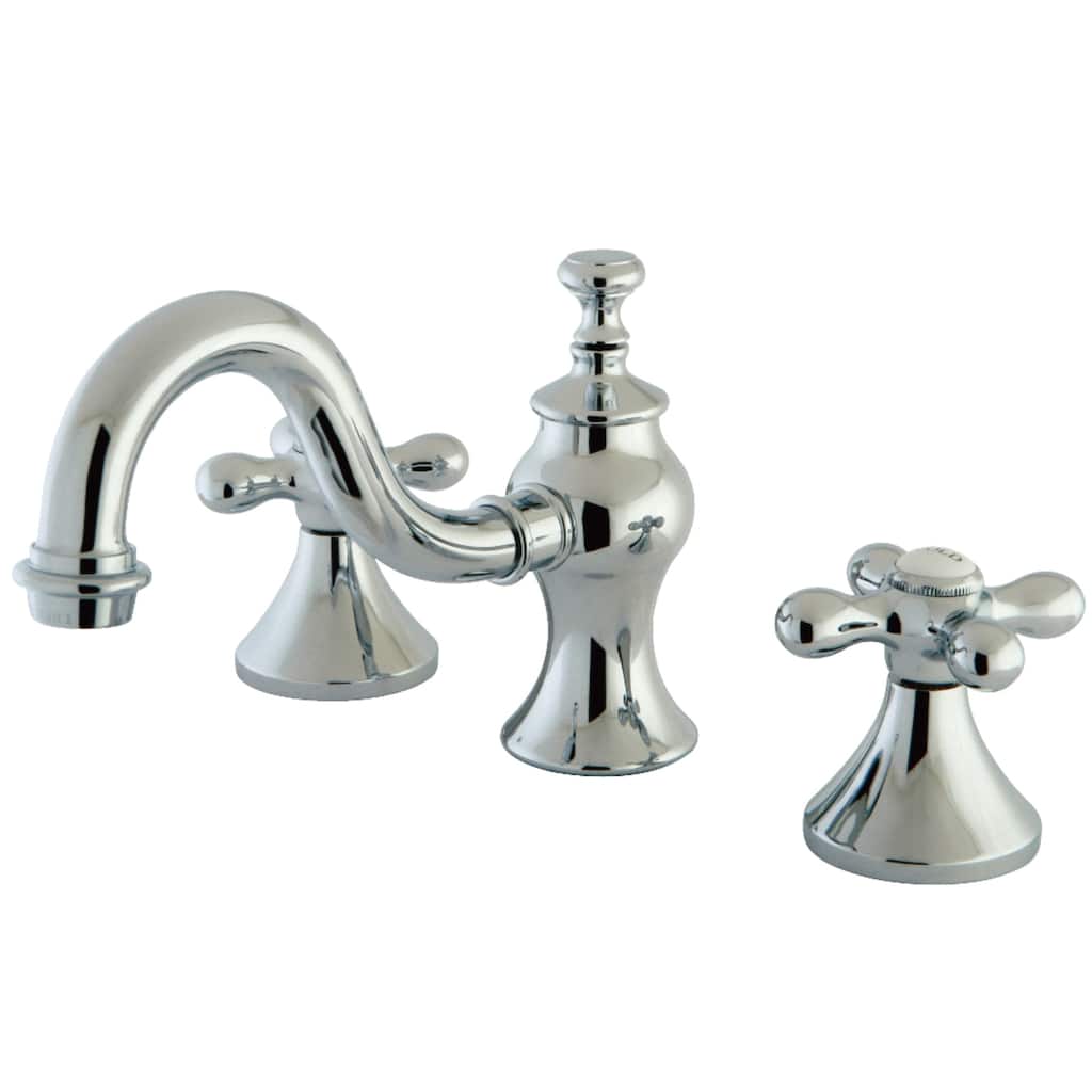 Kingston Brass Victorian Cross Widespread Bathroom Faucet