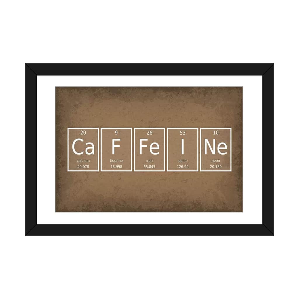 iCanvas "Caffeine" by GetYourNerdOn