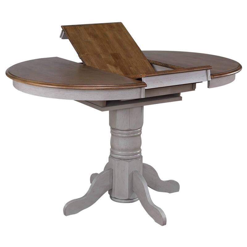 Extendable Dining Table Set - 6 Person Pub Table & 4 Barstools - Counter Height Furniture