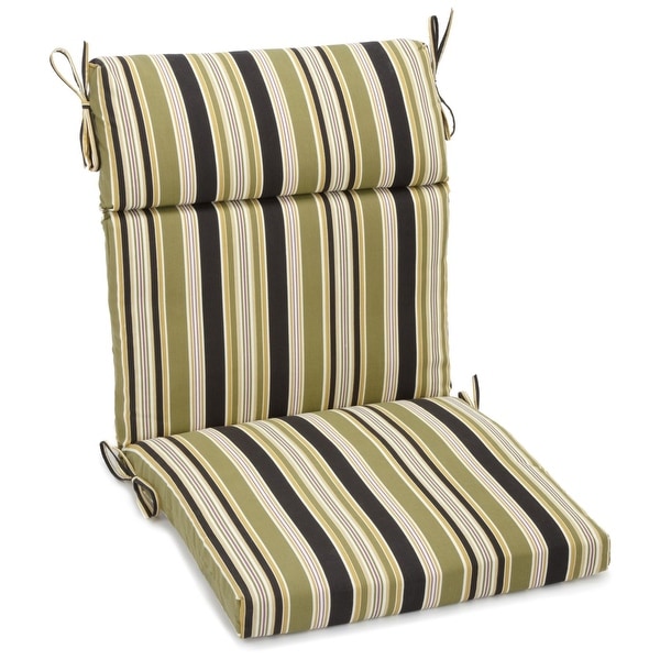 20 inch by 42 inch Three section Outdoor Seat Back Chair Cushion On Sale Bed Bath Beyond 8366222