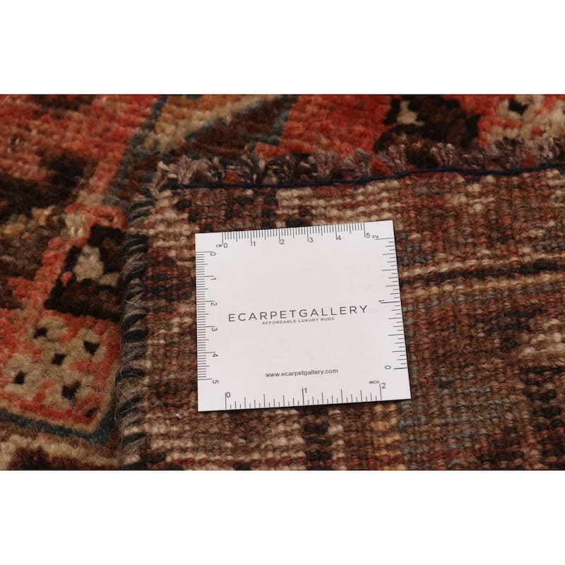 ECARPETGALLERY Hand-knotted Melis Vintage Red Wool Rug - 5'3 x 7'7