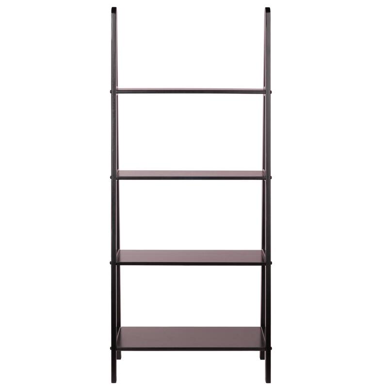 Avalon 4-Tier A-Frame Shelf, Espresso - 24.96 x 12.91 x 58.43 inches