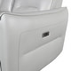 preview thumbnail 8 of 8, Furniture of America Gemono Modern Power Recline Leather Match Loveseat