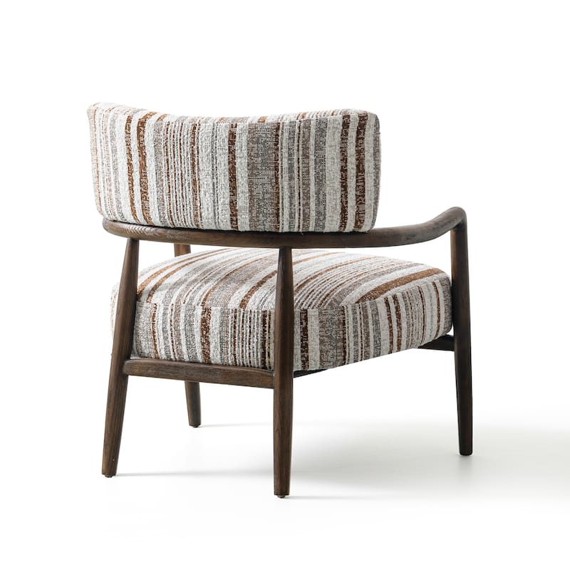 Furniture of America Premier Modern 28-inch Premium Upholstered Fully Assembled Angled Arm Chair