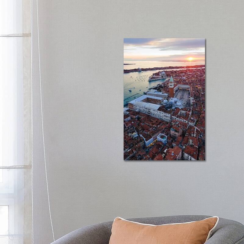 iCanvas "Sunset In Venice, Italy I" by Matteo Colombo Canvas Print - 26x18x1.5