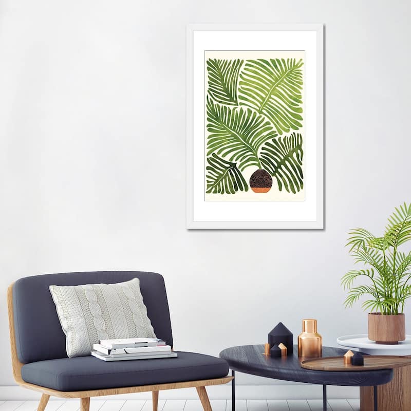 iCanvas "Summer Fern" by Modern Tropical