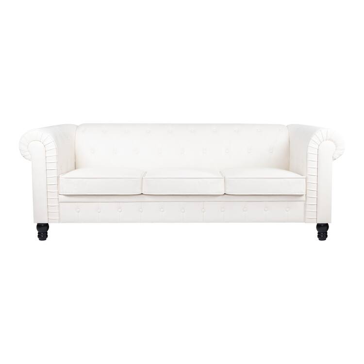Elegance Chesterfield Sofa, Luxurious Comfort for Cozy Living Rooms, Mid-Century Modern couch, Elegance, 3-Seater Sofa