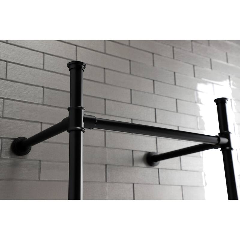 Kingston Brass Fauceture Stainless Steel Console Sink Legs