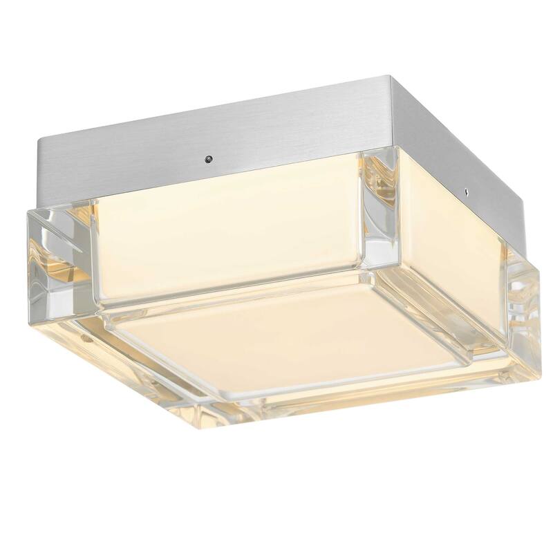 5-inch Integrated LED Flush Mount - Chrome