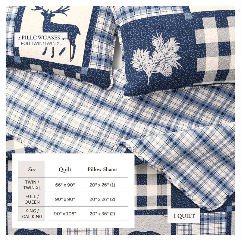 Linery & Co. Rustic Lodge All-Season Quilt Set