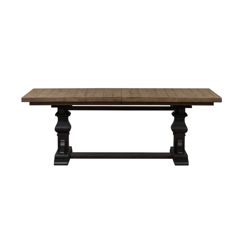 Harvest Home Chalkboard Trestle Table