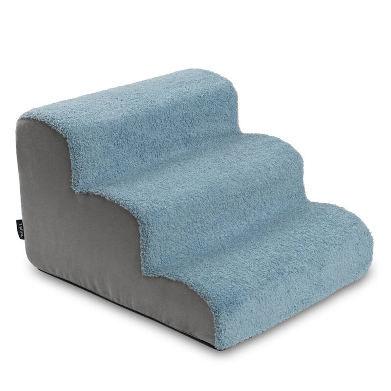 Dubb Pet Steps - Soft Foam Stairs for Cats and Dogs - 3 Stairs & 4 Stairs