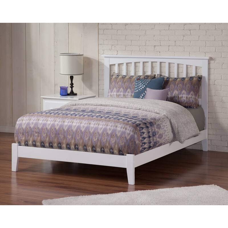 Low Profile Platform Bed - Full Size - Sustainable Wood Frame - Easy Assembly - Modern Design