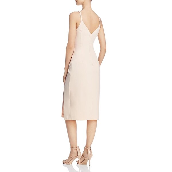 beige semi formal dress