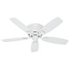 preview thumbnail 10 of 19, Hunter 48" Sea Wind Outdoor Low Profile Ceiling Fan with Pull Chain, Damp Rated