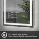 preview thumbnail 84 of 161, Large LED Bathroom mirror Tempered Glass Dimmable Anti-Fog Vanity Mirror