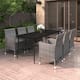 Option Gray 78.7" x 39.4" x 29.1" 7-Piece