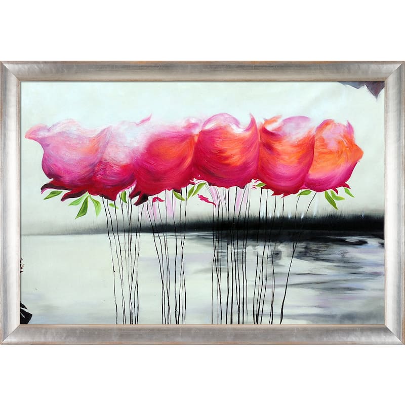 Michael Hitt 'A Touch of Color' Hand Painted Oil Reproduction - Bed ...