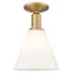 Option Brushed Brass / Matte White