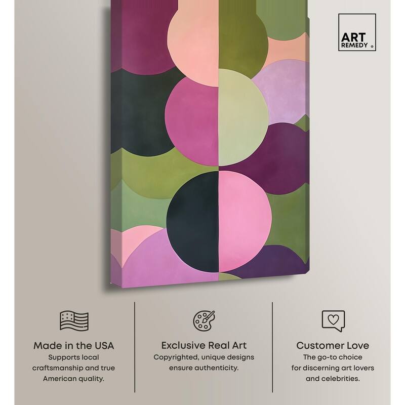 Purpurea I Canvas by Art Remedy, Gallery Wrapped
