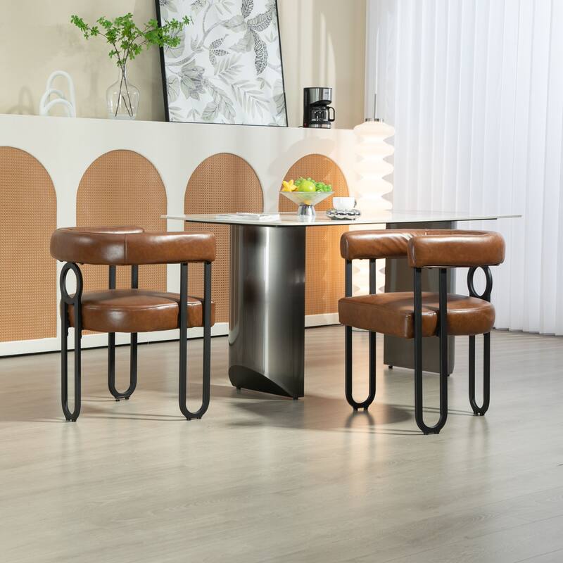 Mid Century Style Dining Chair Set of 2