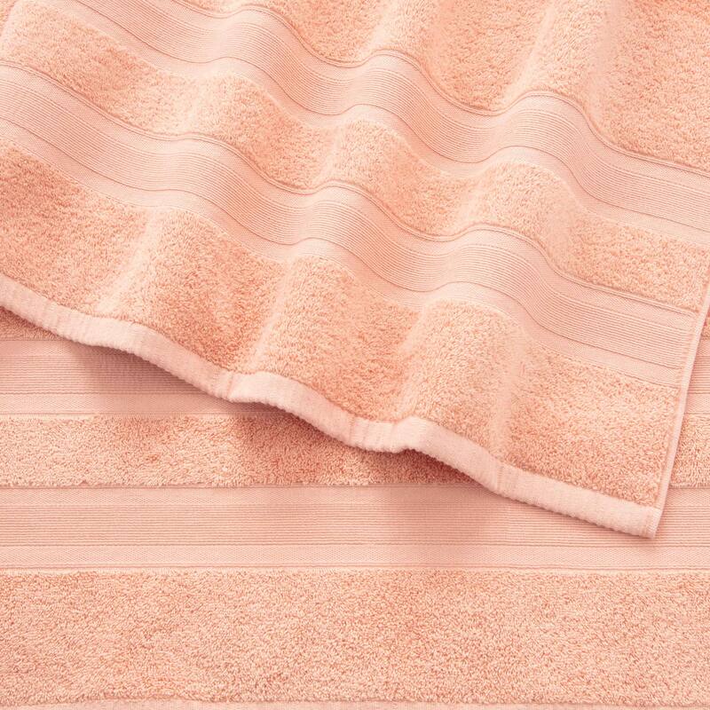 Martex Clean Essentials Solid Low Lint 6-Pack Towel Set