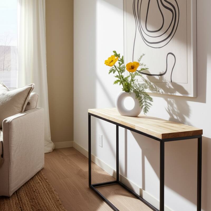 Modern Table Vase with Hollow Center Design - Ceramic Artful Vases for Home Decor