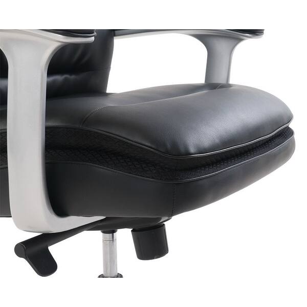 Shop Beautyrest Platinum Ergonomic Executive Office Chair With Memory Foam Black Overstock 31947964