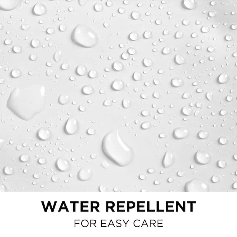 Hookless It's A Snap Snap-in Fabric Water Resistant Shower Curtain Replacement Liner for Hookless Curtain