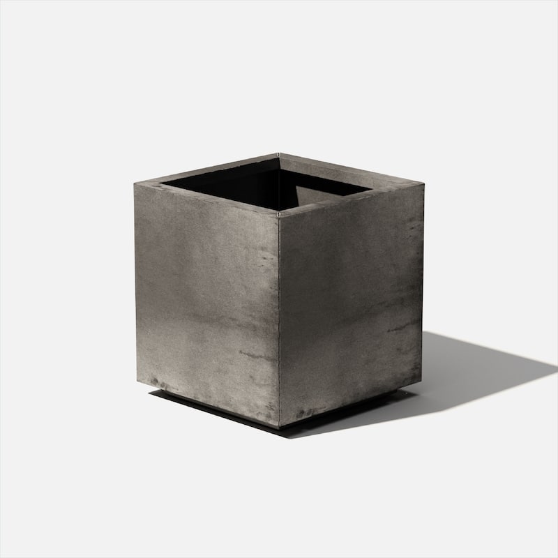 Veradek Corten Steel Series Cube Planter