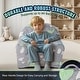 preview thumbnail 10 of 47, Kids Couch, Toddler Couch Sofa Bed Fold Out, Convertible Sofa to Lounger, Kids Chair Seat Playroom Furniture