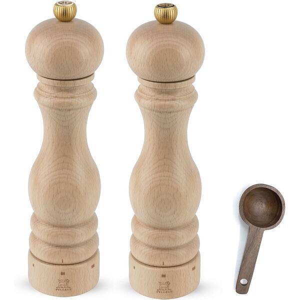 Peugeot Paris u'Select Salt & Pepper Mill, Gift Set, Natural With