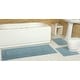 preview thumbnail 79 of 124, Fabstyles Basix Soft & Absorbent Reversible Cotton Bath Rug