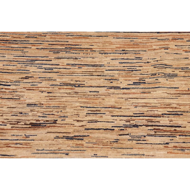 Boho Earthline Gabbeh Hand Knotted Wool Area Rug