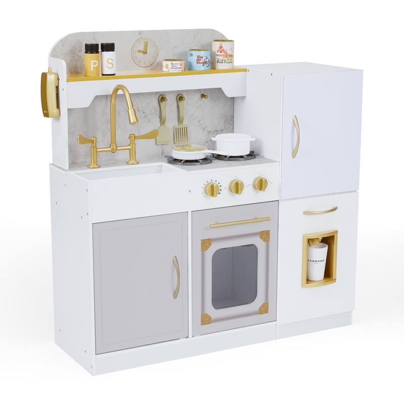 Teamson Kids Little Chef Versailles Classic Play Kitchen and Cookware