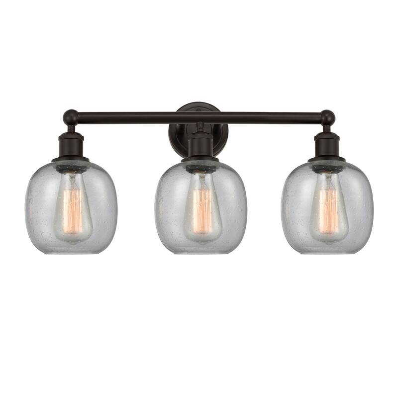 Innovations Lighting 616-3W-12-24 Belfast Vanity Belfast 3 Light 24" - Oil Rubbed Bronze / Seedy