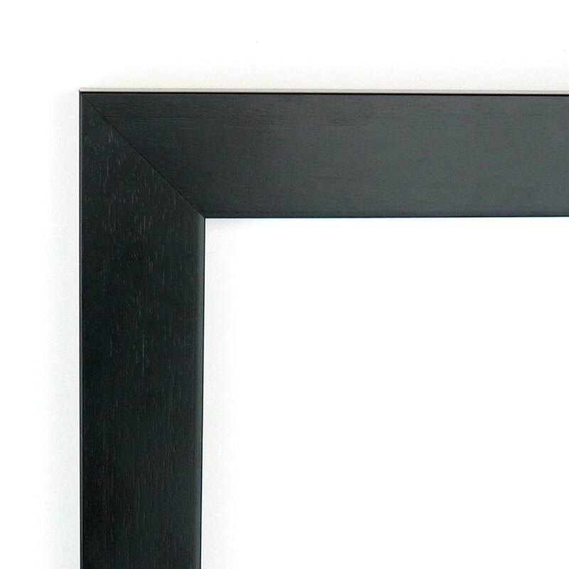 Tribeca Black Wood Framed Natural Corkboard Bulletin Board