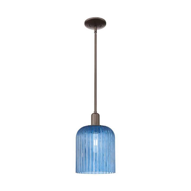 Innovations Lighting Endless Possibilities Arcadia - Bridal Veil - 1 Light 8" Stem Hung Mini Pendant