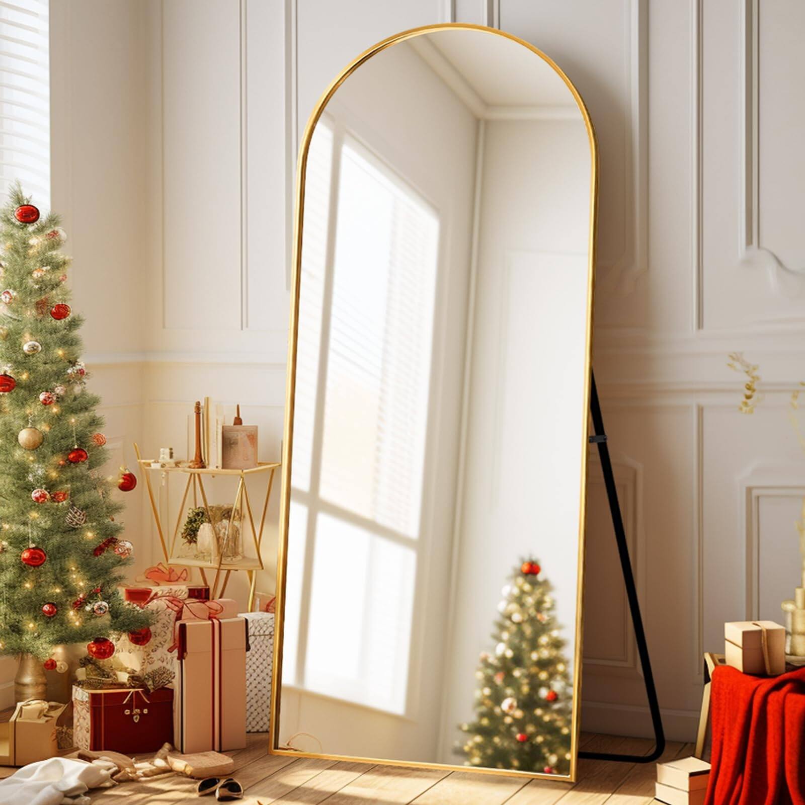 Full Length Mirror, Arched Floor Length Mirror, Oversized Standing