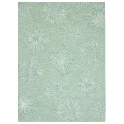 Domani Craft Abstract Star Wool Hand-Tufted Area Rug