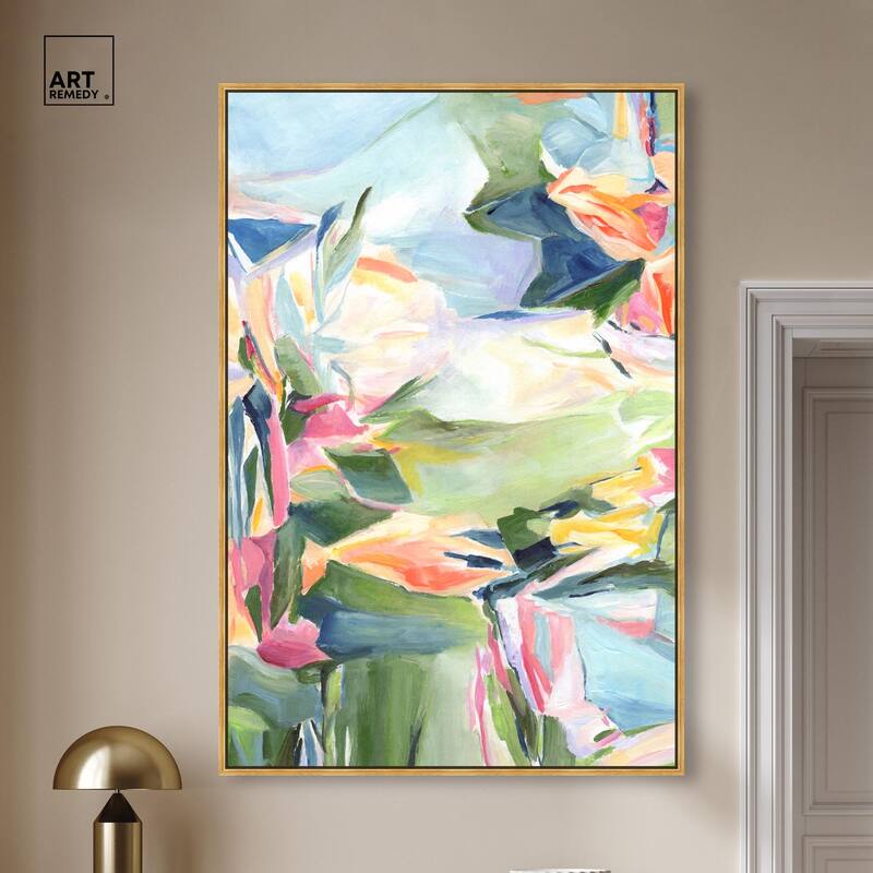 Sunkissed Garden Canvas by Art Remedy