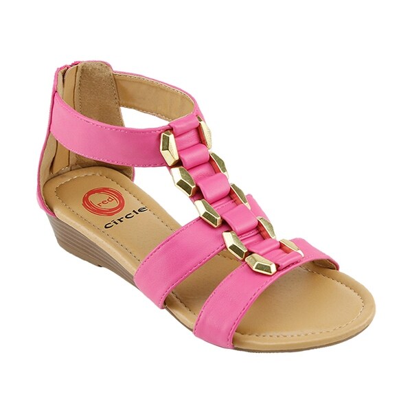 Red Circle Footwear 'Sabrina' Strappy Gladiator Sandal with Wedge