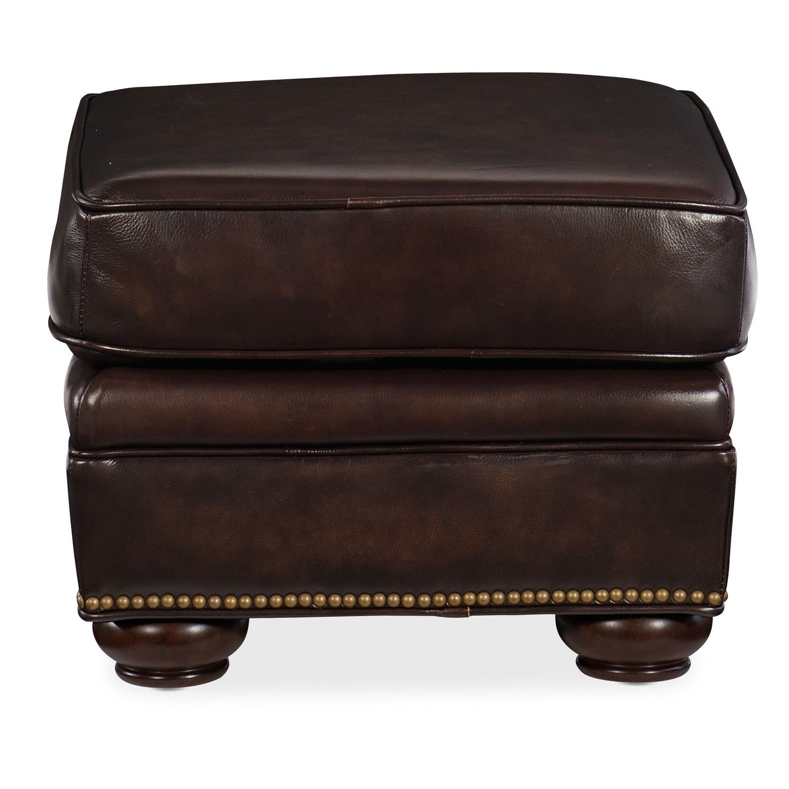 Hooker on sale leather ottoman