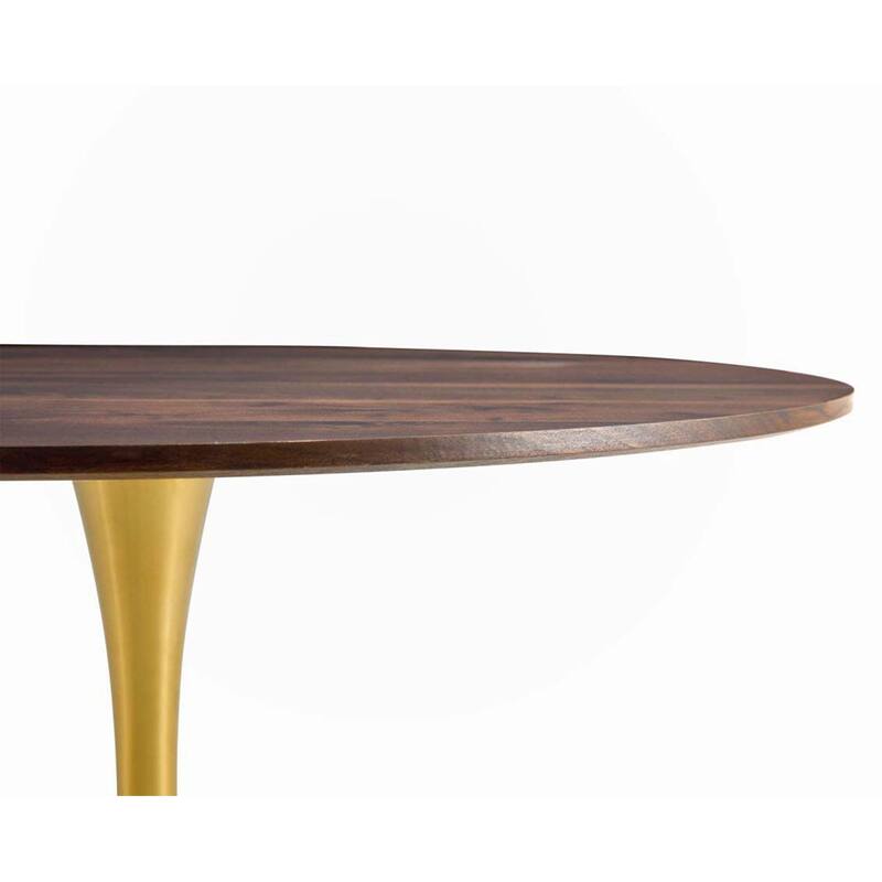 DINING TABLE ,ROUND, 80cm Nature Wood
