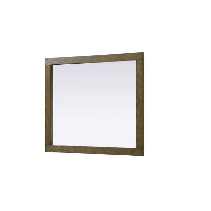 Solene Wooden Rectangle Mirror (24-30 x 36 in.)