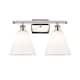 Option Polished Nickel / Matte White