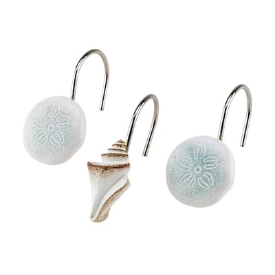 Avanti Linens Farmhouse Shell Shower Hooks - Multicolor